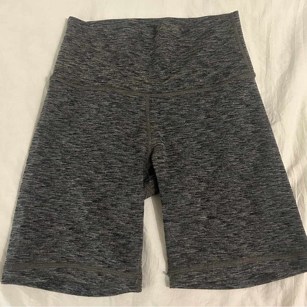 TNA Charcoal Heather Bike Shorts